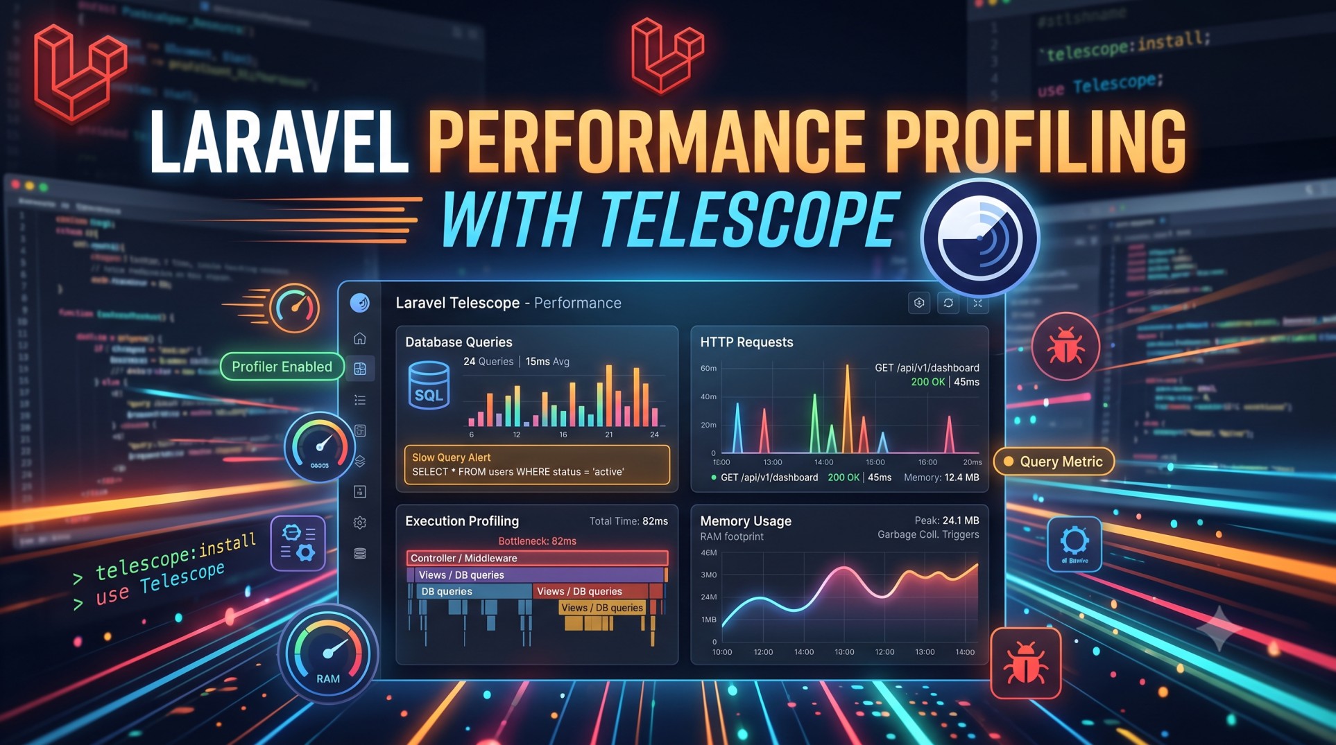 Laravel Performance Profiling with Telescope