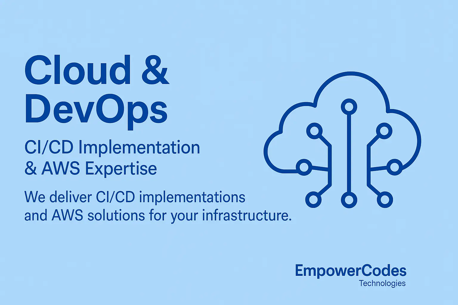 Cloud Infrastructure & DevOps Automation for Scalable, Reliable Systems