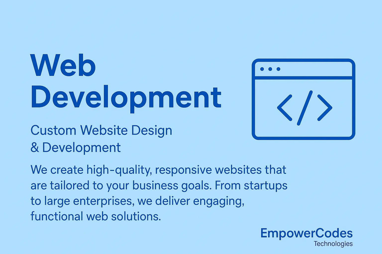 High-Performance Website Development for Businesses